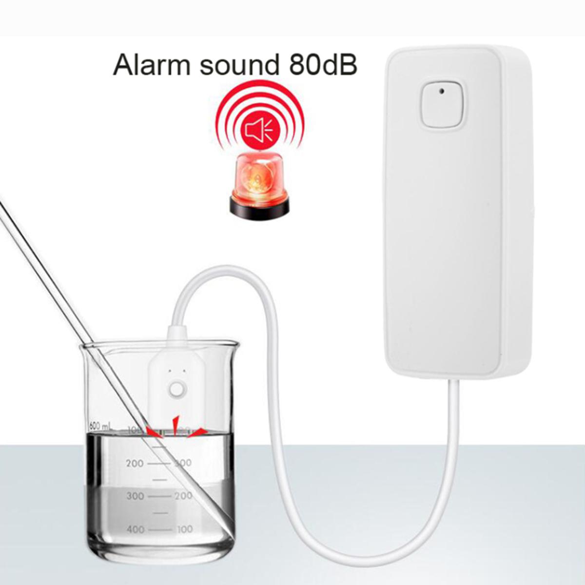 Tuya Smart Life Water Leakage Alarm Independent Wifi Leak Sensor Detector Flood Alert Overflow Home Security Automation System
