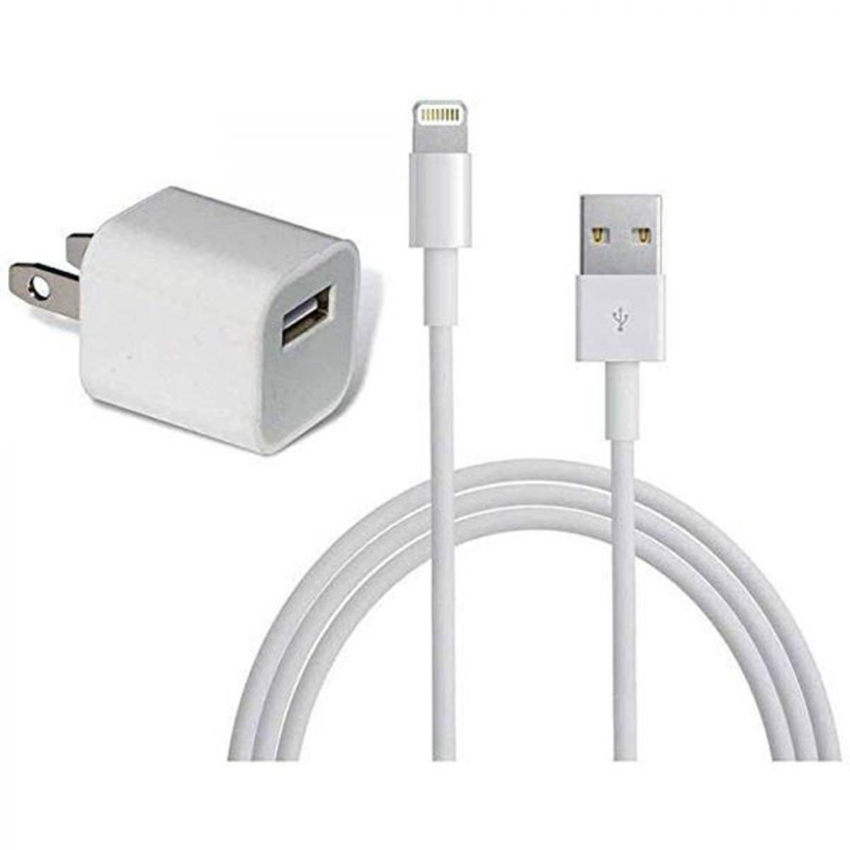Aple 5W USB Power Adapter Cube Charger A1385 MD810LL/A Wall Socket OEM