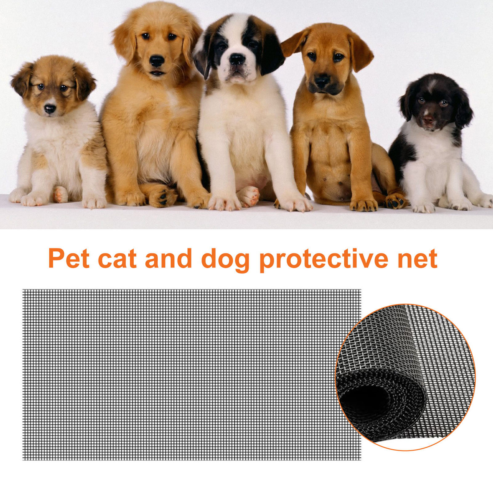 Radiant Thick Pet-proof Screen Pet Proof Window Screen Mesh Durable Cat Dog Net for Sliding Glass Door Buyers' Top Choice Car Screen Protector for Pets. 
