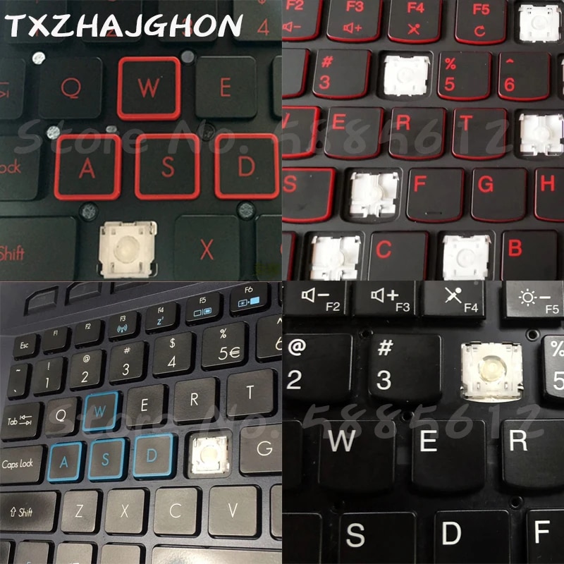 Replacement Keycap Key Cap Scissor Clip Hinge For Samsung Acer Dell Asus Lenovo Toshiba HP HUAWEI XIAOMI MSI Gateway Keyboard