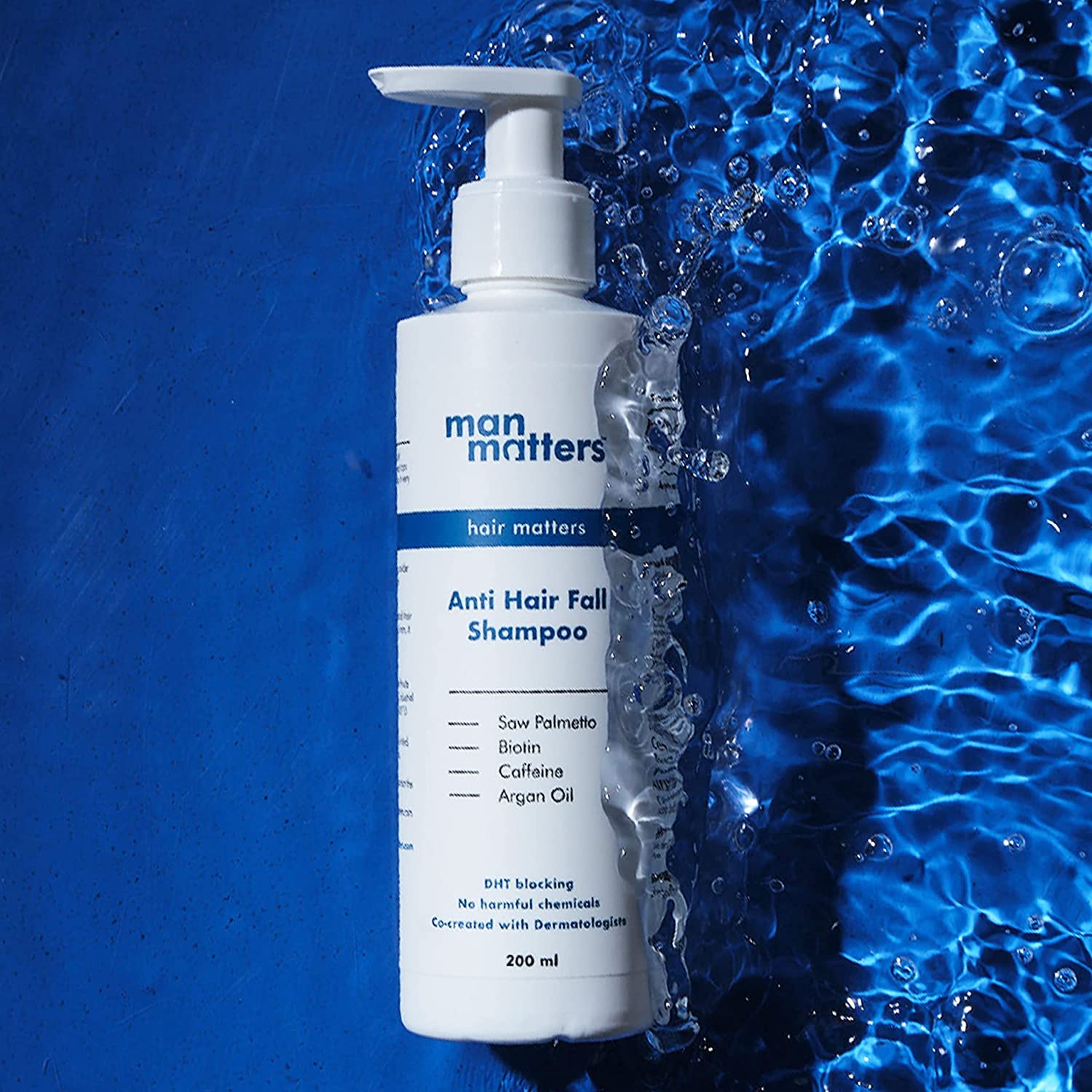 Man Matters Double Dht Blocking Anti Hair Fall Shampoo-200 ml. 