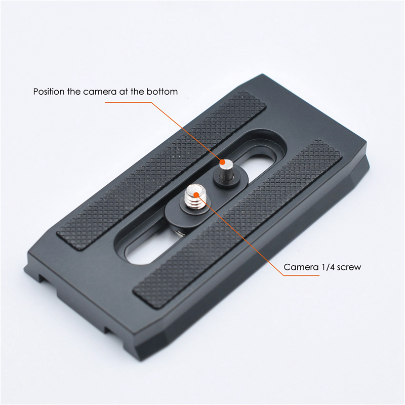 2X Quick Release Plate,Camera Quick Release Plate Adapter for Benro KH25/KH26/KH25N/KH26NL Camera Accessories. 