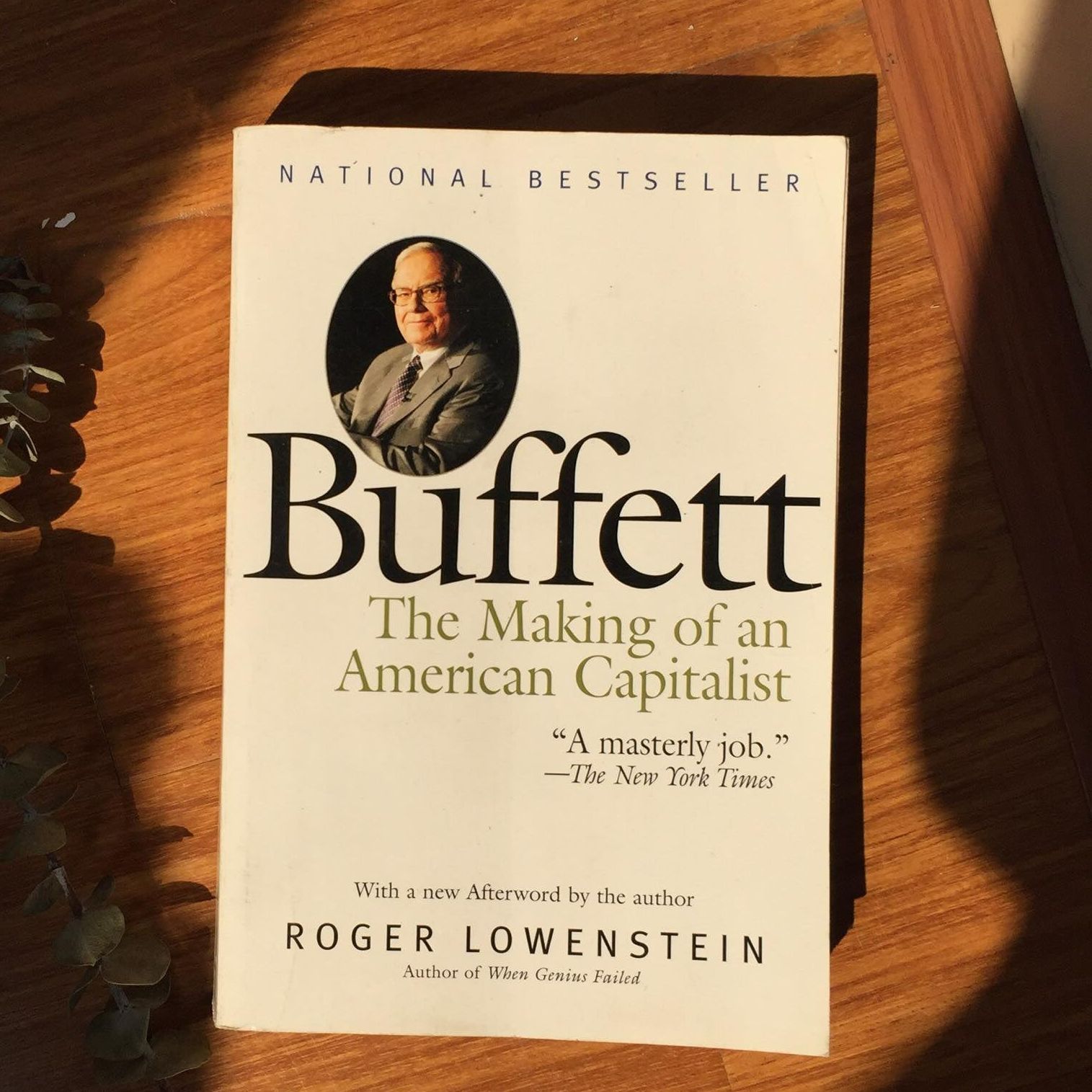 Buffett: The Making of an American Capitalist by Roger Lowenstein. 