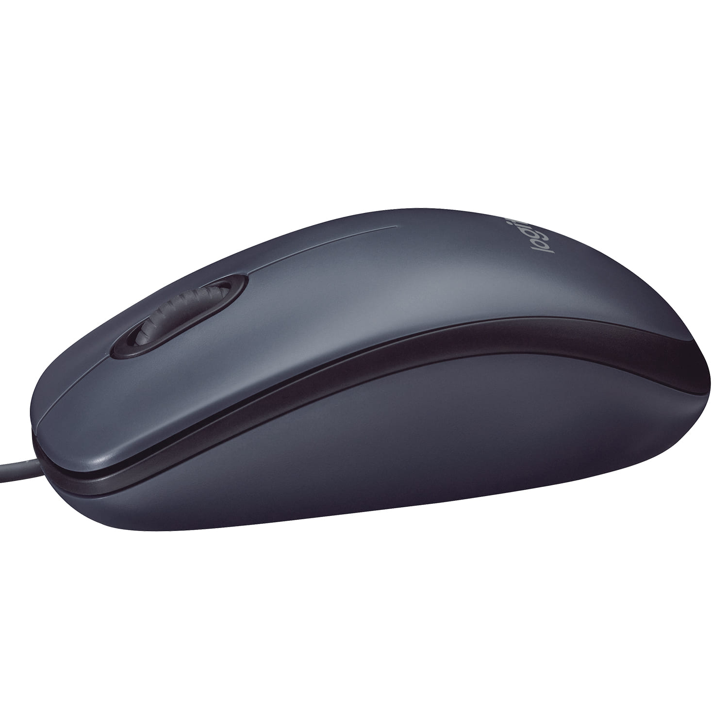 Logitech M90 Wired USB Mouse, 1000 DPI Optical Tracking, Ambidextrous PC / Mac / Laptop - Black - Wireless Mouse. 