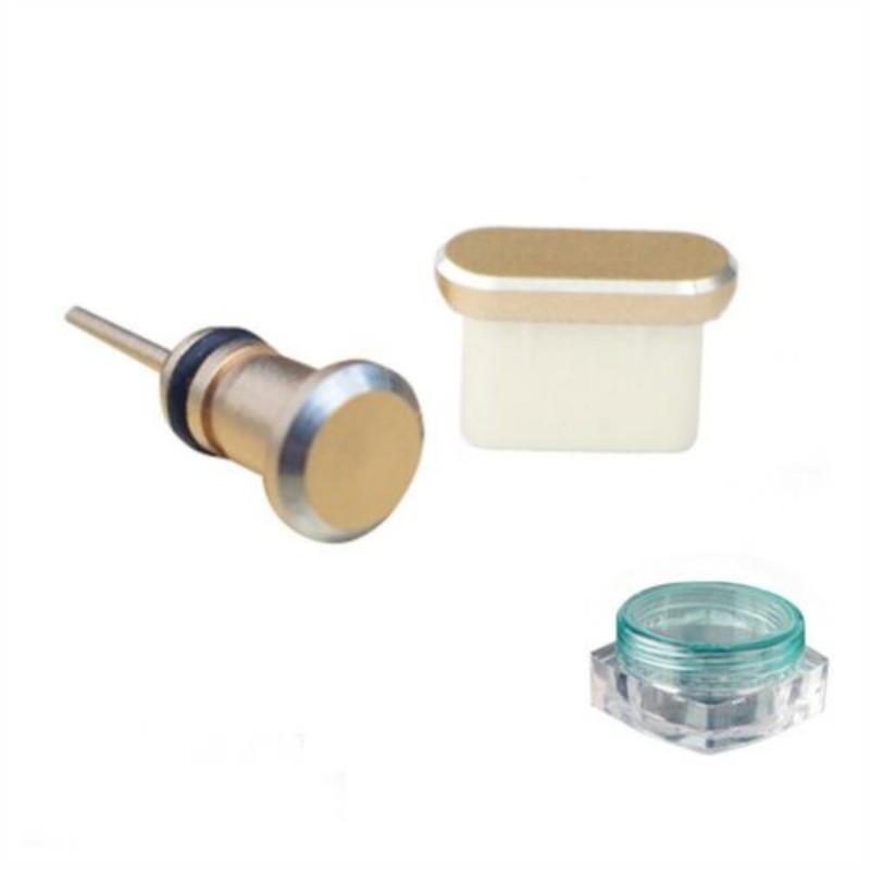 Universal Anti Dust Plug Set USB Type-C Port And 3.5mm Earphone Jack Plug For Mobile Smartphone - Effortless Usage. 