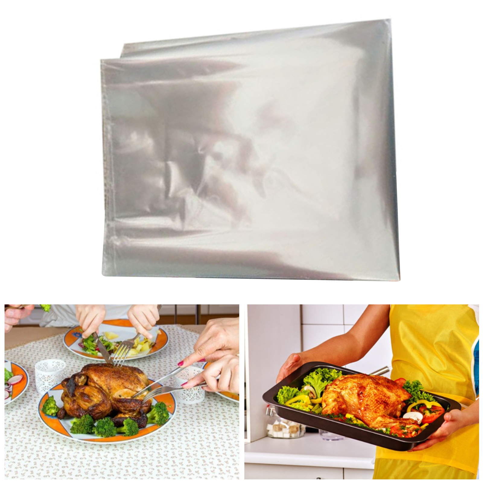 Microwave Oven Bag Food Grade Multipurpose Roast Packaging Bag. 