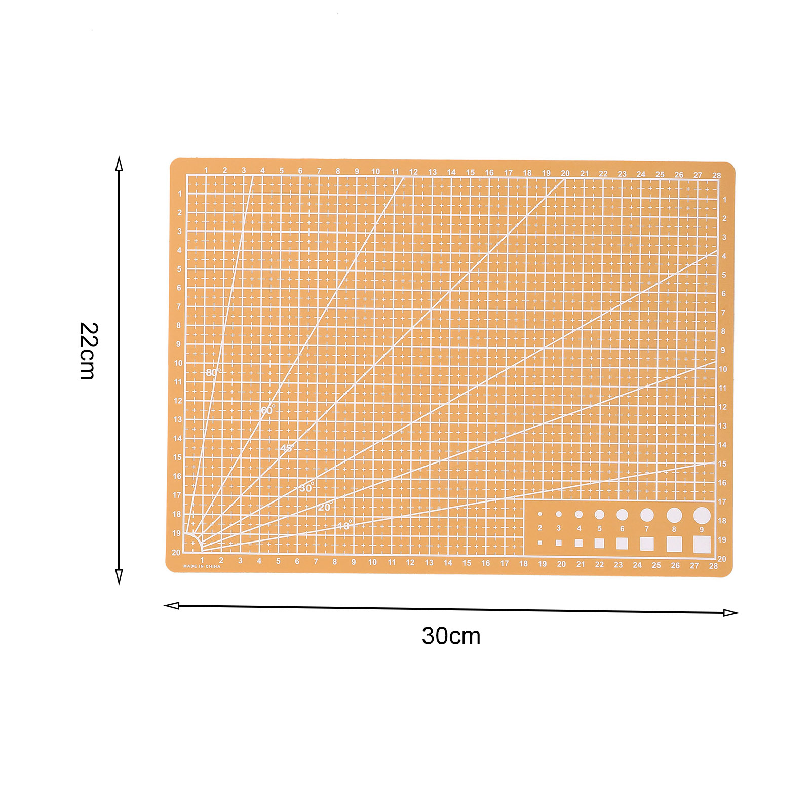Diy Project Cutting Mat Professional S-aling Cutting Mat Board with Scale for Diy Crafts A3 A4 Size Cutting Mat for Crafters. 