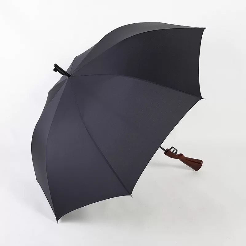 Creative Rifle Umbrella Long Handle Large Straight Cool Umbrellas Formen Automatic Open. 