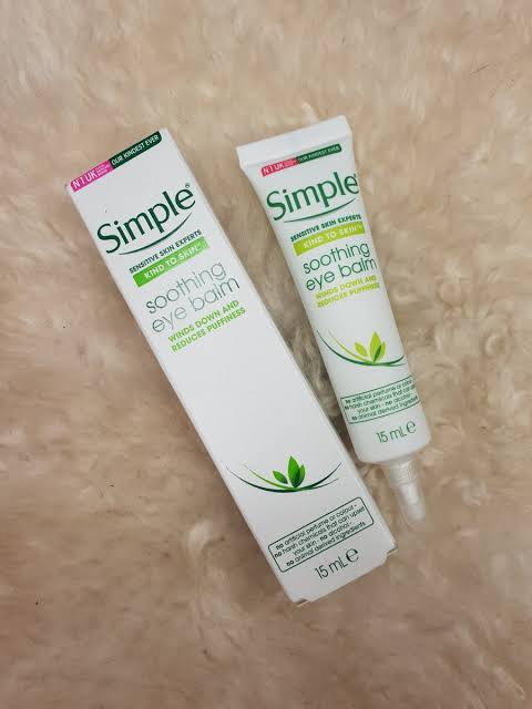 simple soothing eye balm