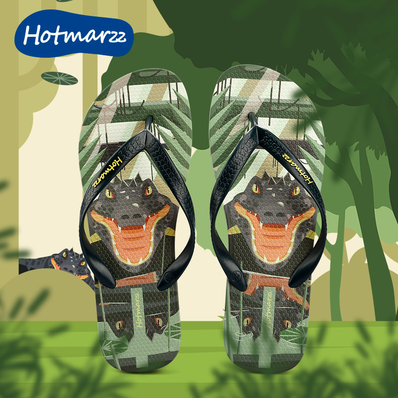hotmarzz men's new flip-flop slippers new slippers summer seaside