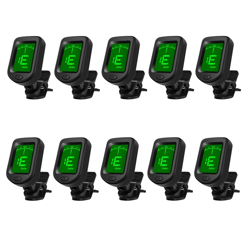 JAERBEE Folk Guitar Tuner Violin Guzheng Pipa Erhu Twelve Averaging Rhythms Tuner Stringed Musical Instrument Accessories