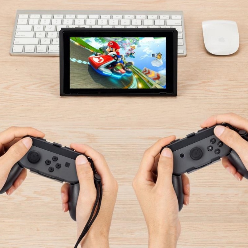 IPLAY Game Console Left & Right Handles For Nintendo Switch(Black ). 