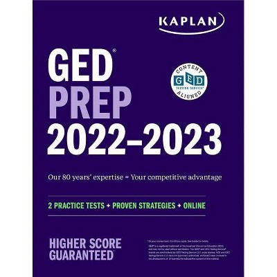 GED Test Prep 2022-2023 - (Kaplan Test Prep) by Caren Van Slyke