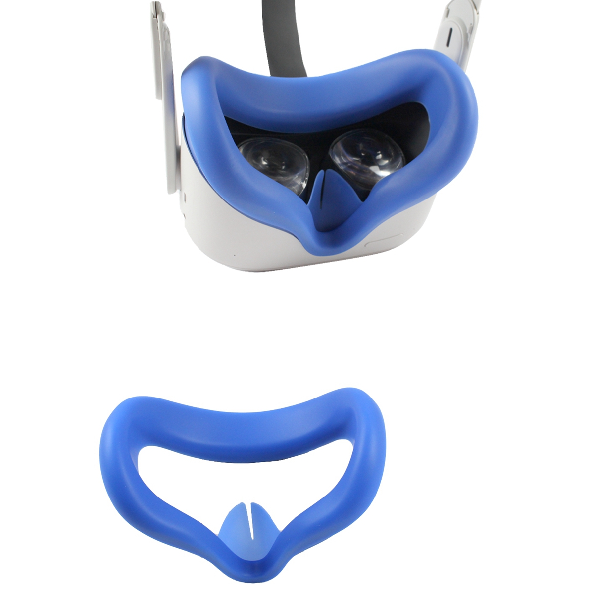 Anti Sweat Soft Silicone Eye Cover Eye Pad for Quest Glasses