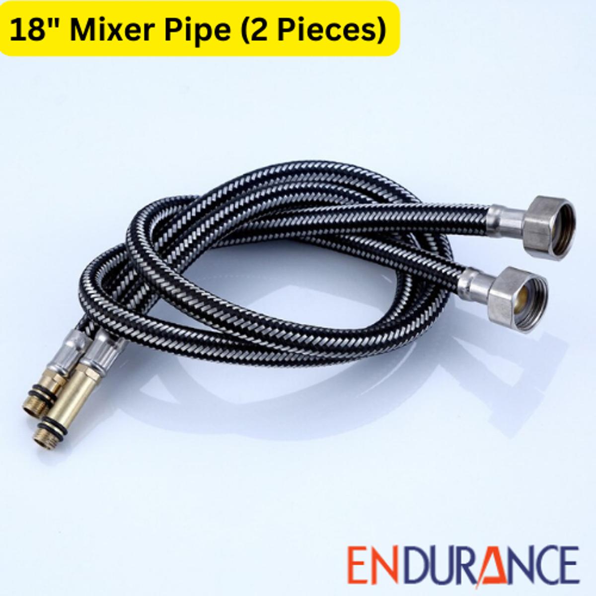 18 Inches Mixer 2PC Hot and Cold Basin Sink Mixer Pipe for Basin Sink Mixer Water Tap