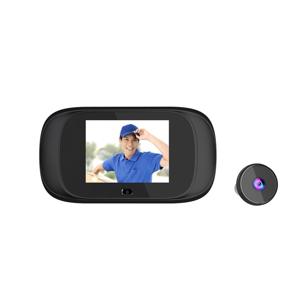 Digital Door Viewer Front Door Peephole Camera 2.8-inch Color Display Screen Monitor 90 Degree Wide Angle Home Visual Doorbell Peephole Viewer for Home Apartment Security System Wireless Viewer Camera