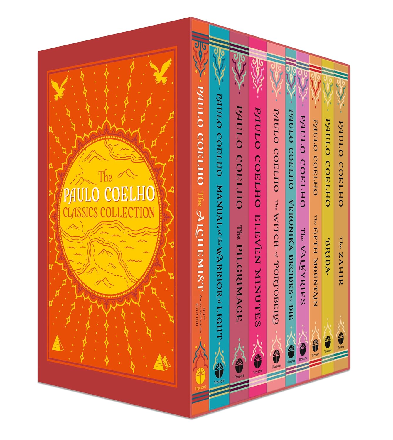 The Paulo Coelho Classics Collection 10 Books Set (Alchemist, Manual Of The Warrior Of Light, Pilgrimage, Eleven Minutes, Witch Of Portobello, Veronika Decides To Die, Valkyries & More)