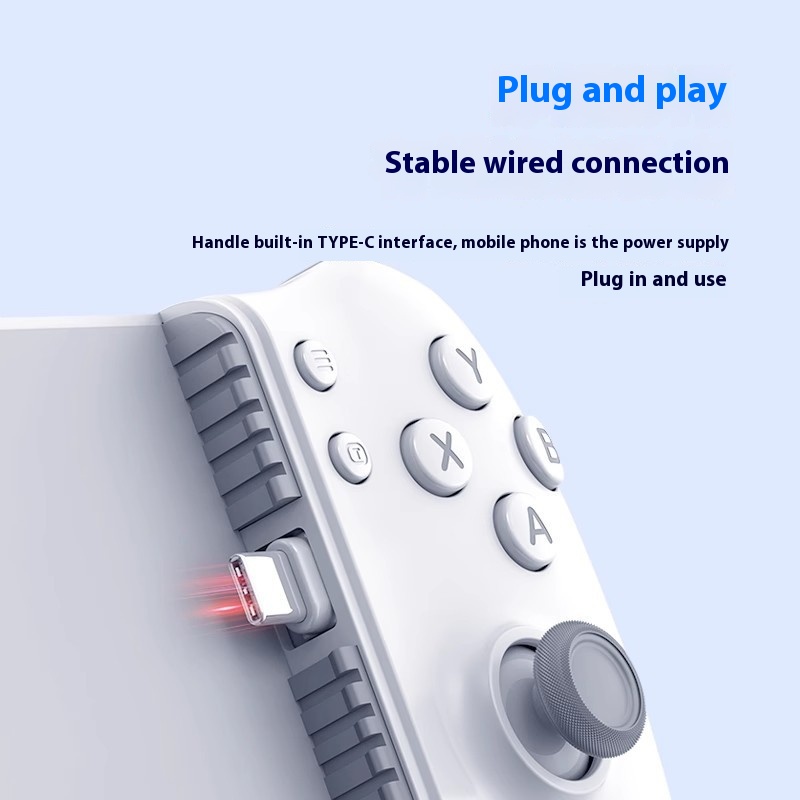 The New Mimo Memo Double-Sided Stretch Gamepad S3 Mobile Version Tablet Model Type-C Wireless Dual-Mode Connection. 