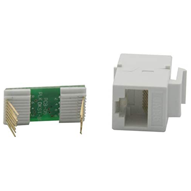 Ethernet Keystone Coupler, Cat6 RJ45 Keystone Jack Inline Female. 
