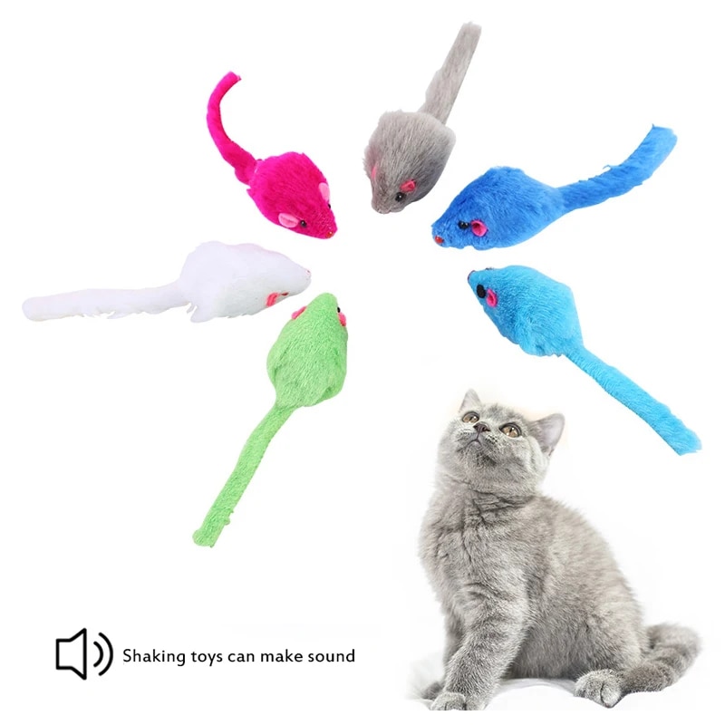 Cartoon Pet Cat Toy Stick Feather Rod Mouse Toy With Mini Bell Cat Catcher Teaser Interactive Cat Toy Random Color Pet Supplies. 