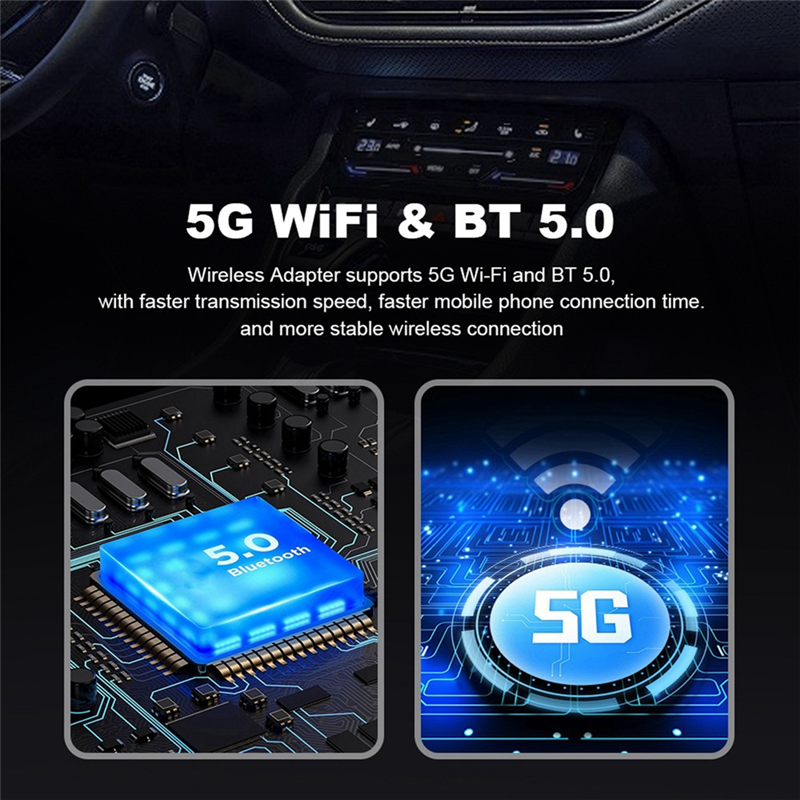CarPlay Adapter for Android Auto Wired to Wireless Carplay Dongle. 