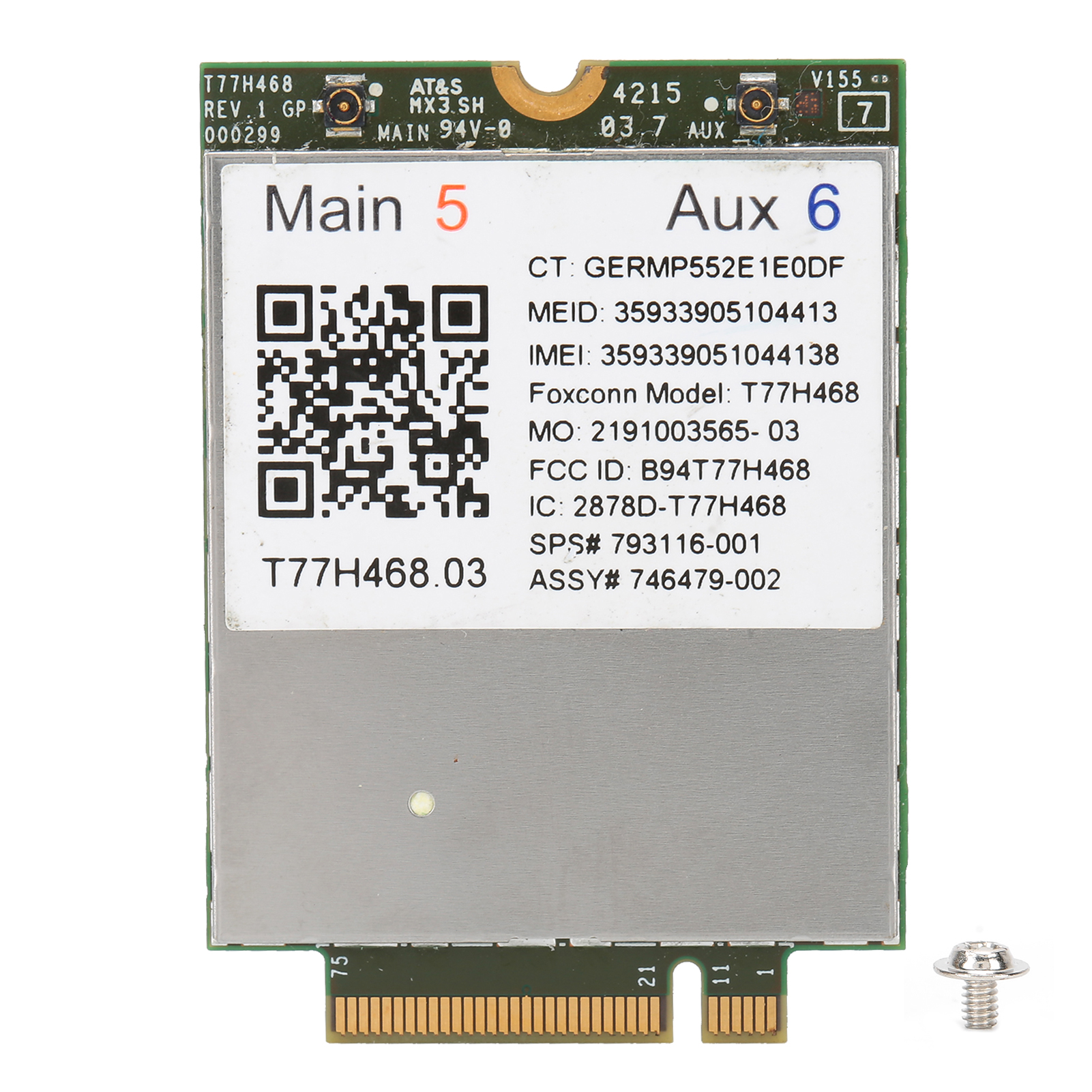 Wireless Network Card for HP LT4211 4G Module LTE WWAN Board 793116-001 T77H468 M.2. 