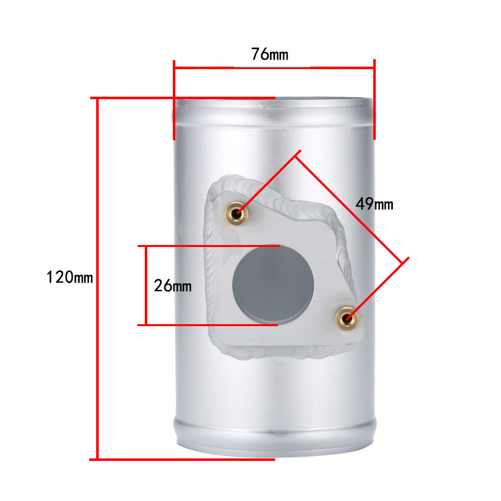 Maf Performance Air Flow Meter 76mm Air Flow Sensor Adapter Fit For Honda For ota For Subaru For Mazda. 