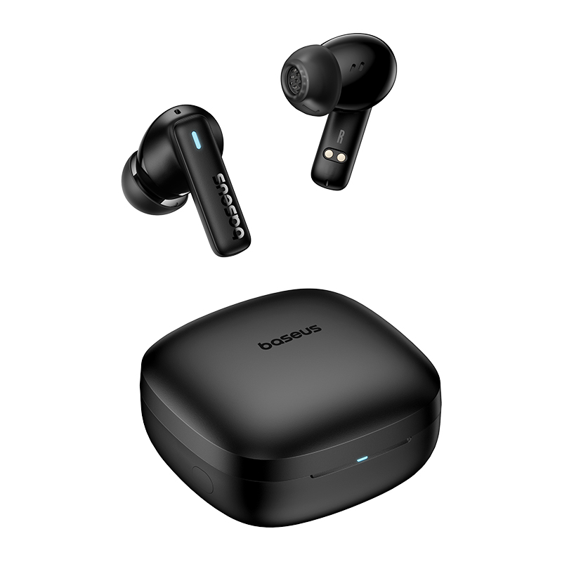 Baseus Bowie E19 Wireless Earphones Bluetooth 5.3 Big Bass 12mm Drivers IPX5 Waterproof Earbuds 33Hrs Battery Life Headphones. 