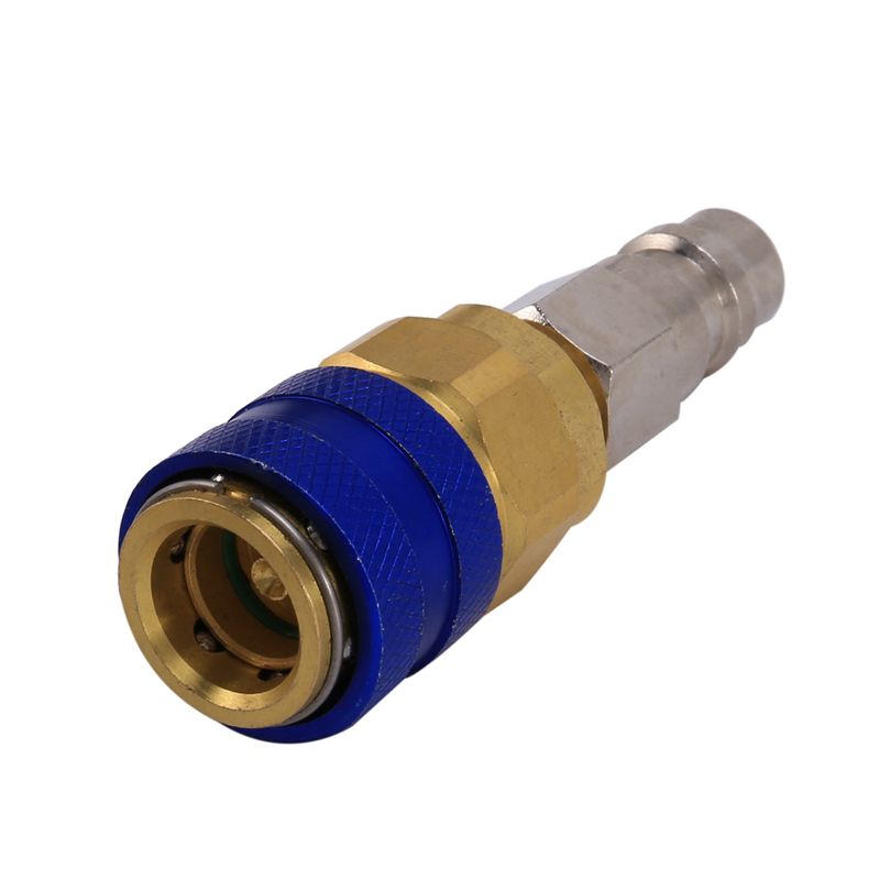 2X High and Low Side Expansion Adapter R134A Freon Quick Connector Adapter Automotive Air Conditioning for for. 