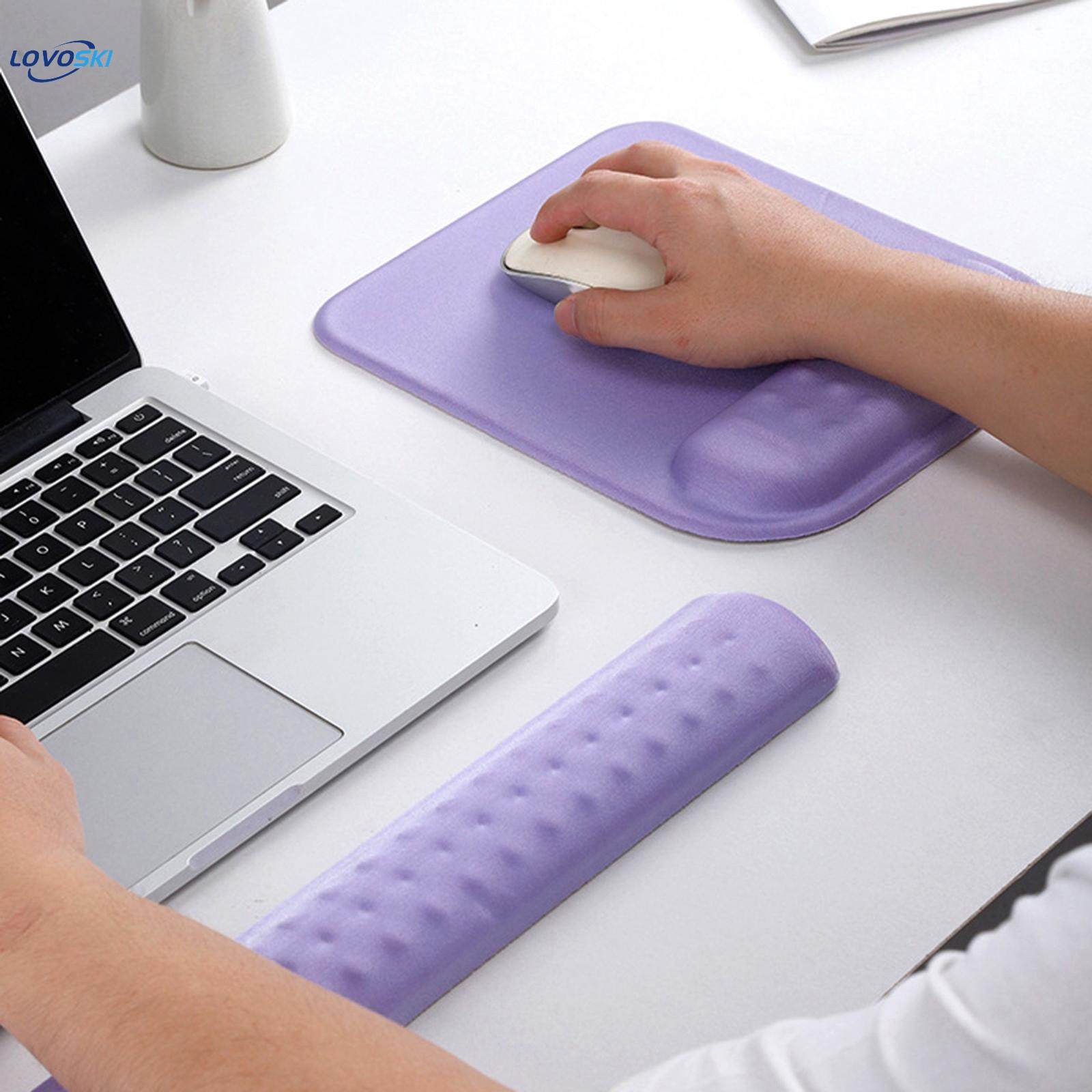 Keyboard Mouse Pad Wrist Support Keyboard Wrist Rest for Laptop Desk Office