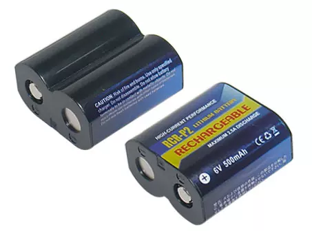 Compatible with Panasonic CR-P2 Camera battery 6V CRP2 rechargeable (Li-Fe) battery. 