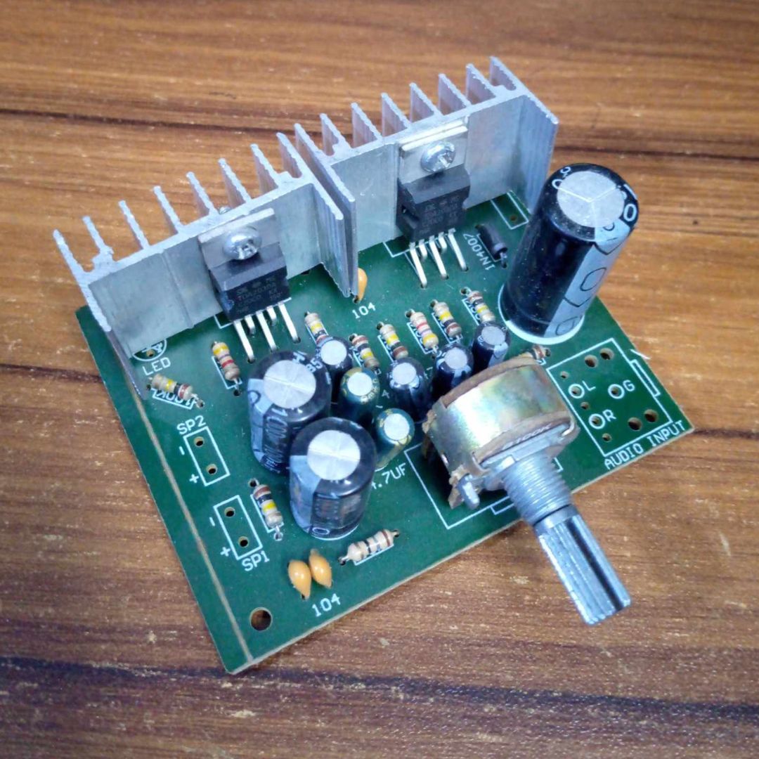 Dual Channel Power Amplifier Board TDA2030A 15W+15W DC 12V Audio Power Amplifier TDA 2030 Double IC DYE Module. 