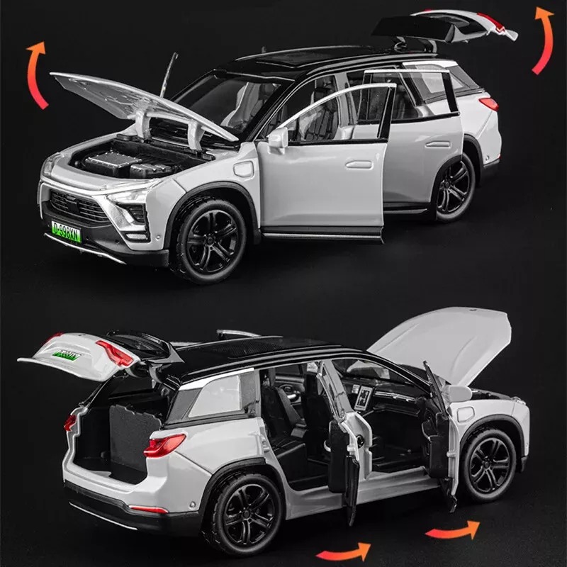 1:32 NIO ES8 SUV Die-Cast Vehicles Alloy Model Car Toys For Gift Collection. 