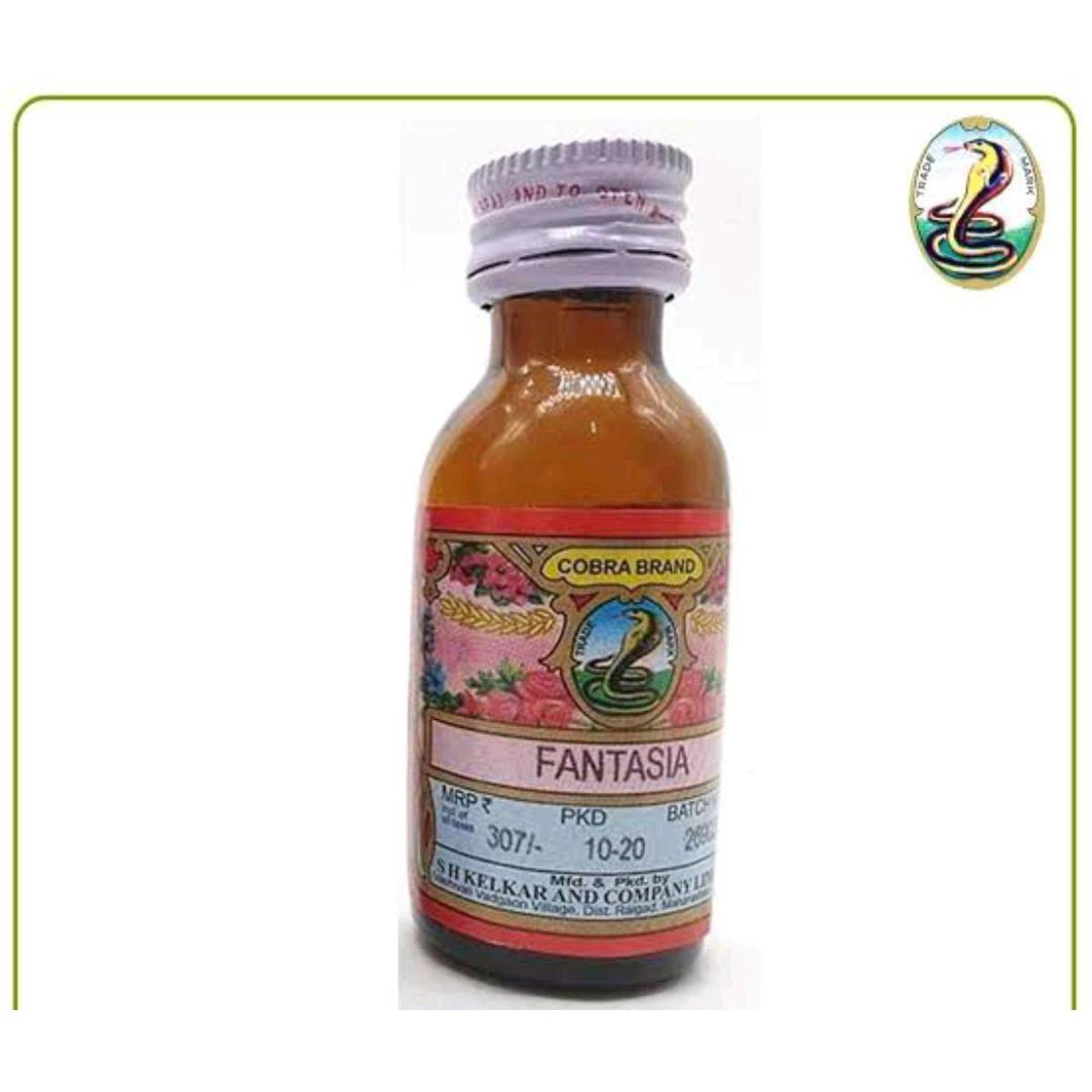 Fantasia Cobra Brand Attar Non Alcoholic 25ml Bottle Pack Of