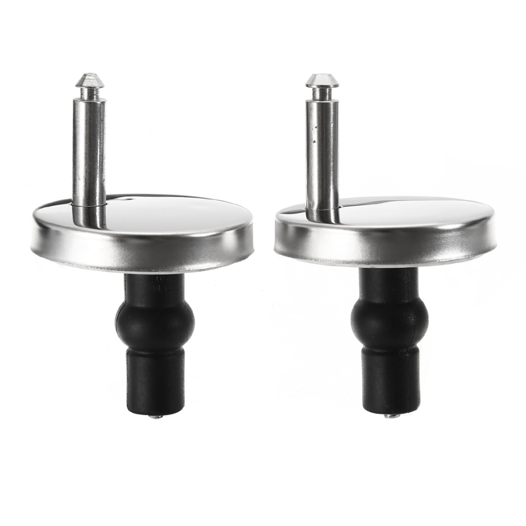 2pcs/lot WC Toilet Seat Hinges Fittings Quick Release Hinge Replacement Quick Release Hinge for Toilet Seat. 