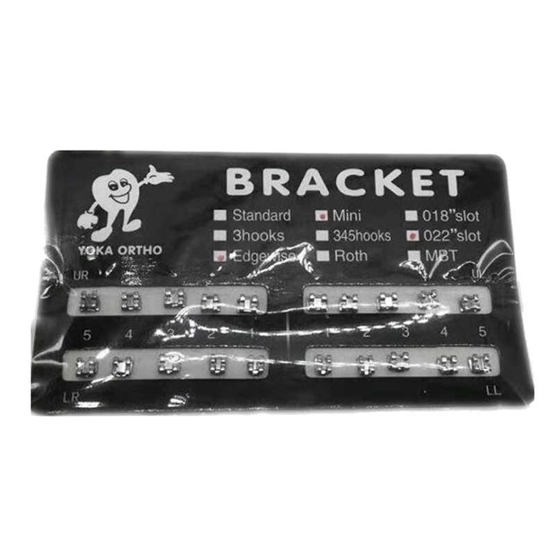 Fake Braces Braces Wax Braces Kit 10 Sheets/Pack 200 Pcs of Brackets Mini 0.022 with Hook 3. 