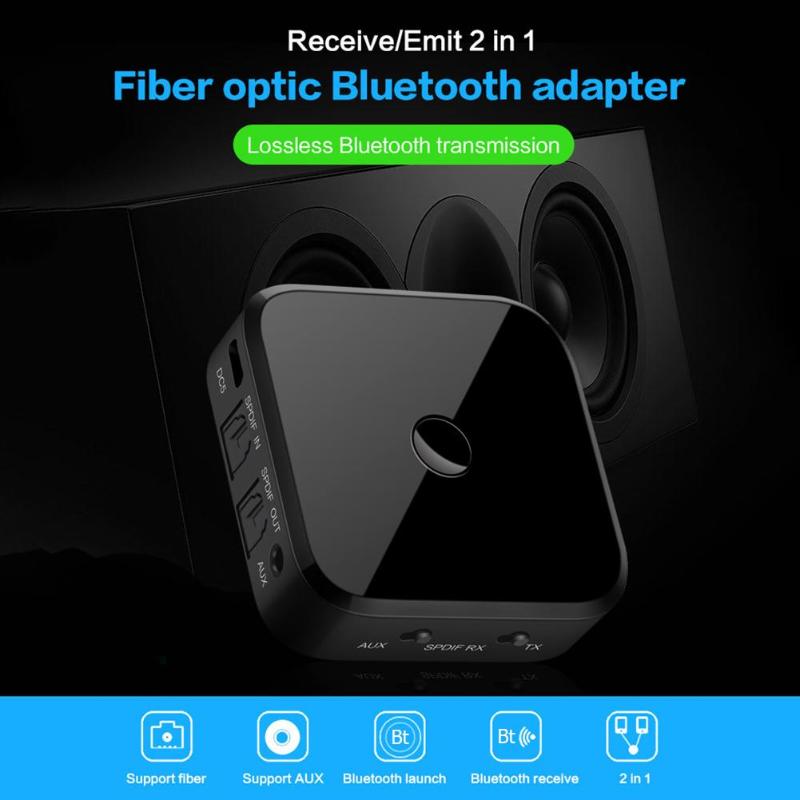 Apt-x HIFI Wireless Adapter Audio TX16 Bluetooth Receiver Transmitter Audio SPDIF Optical Fiber For Smartphone PC TV Headphone. 