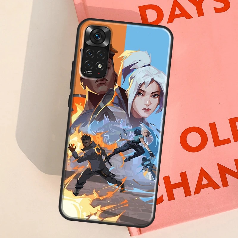 Valorant Game For Redmi 9 10 10C 10A 9C 12C Phone Case For Redmi Note 12 11 8 9 10 Pro 9S 10S 11S 12S. 