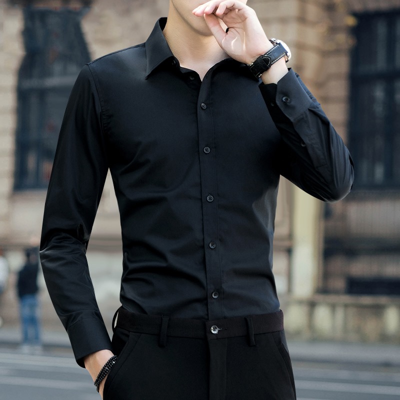 Cotton Long Sleeve Formal Shirt for Men 