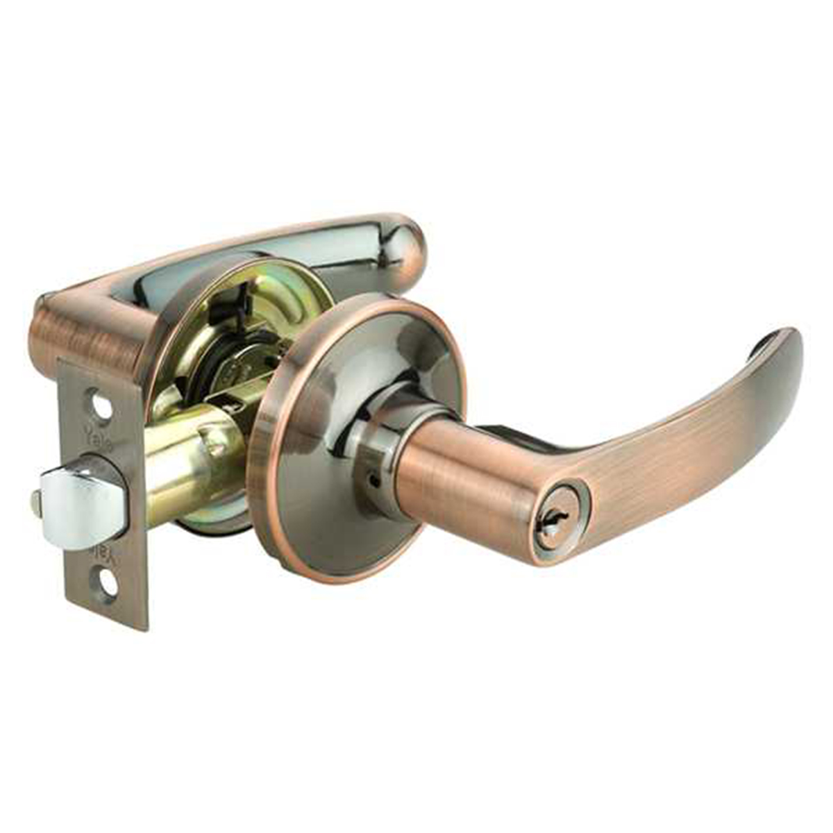 Yale AB (without key) Lever Door Handle Lock VL5392 US5