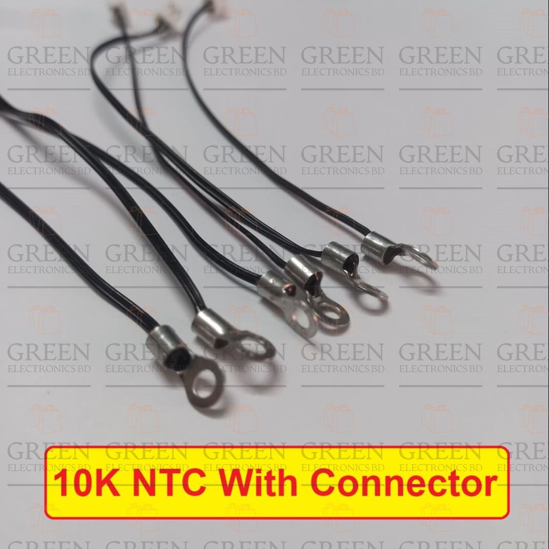 10K Surface Mounting Screw On Probe Assembly Ring Lug NTC 125mm Thermistor Temperature Sensor 103 16-14mm With Connector For IPS BMS General Purpose. 