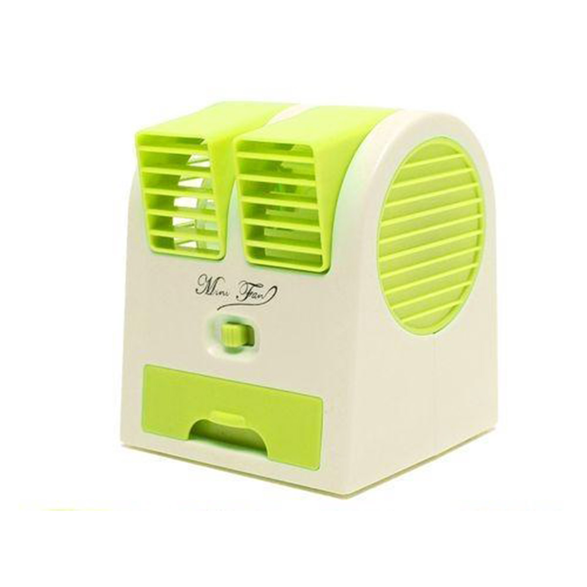 Air Conditioner Mini USB Double Air Cooler Fan