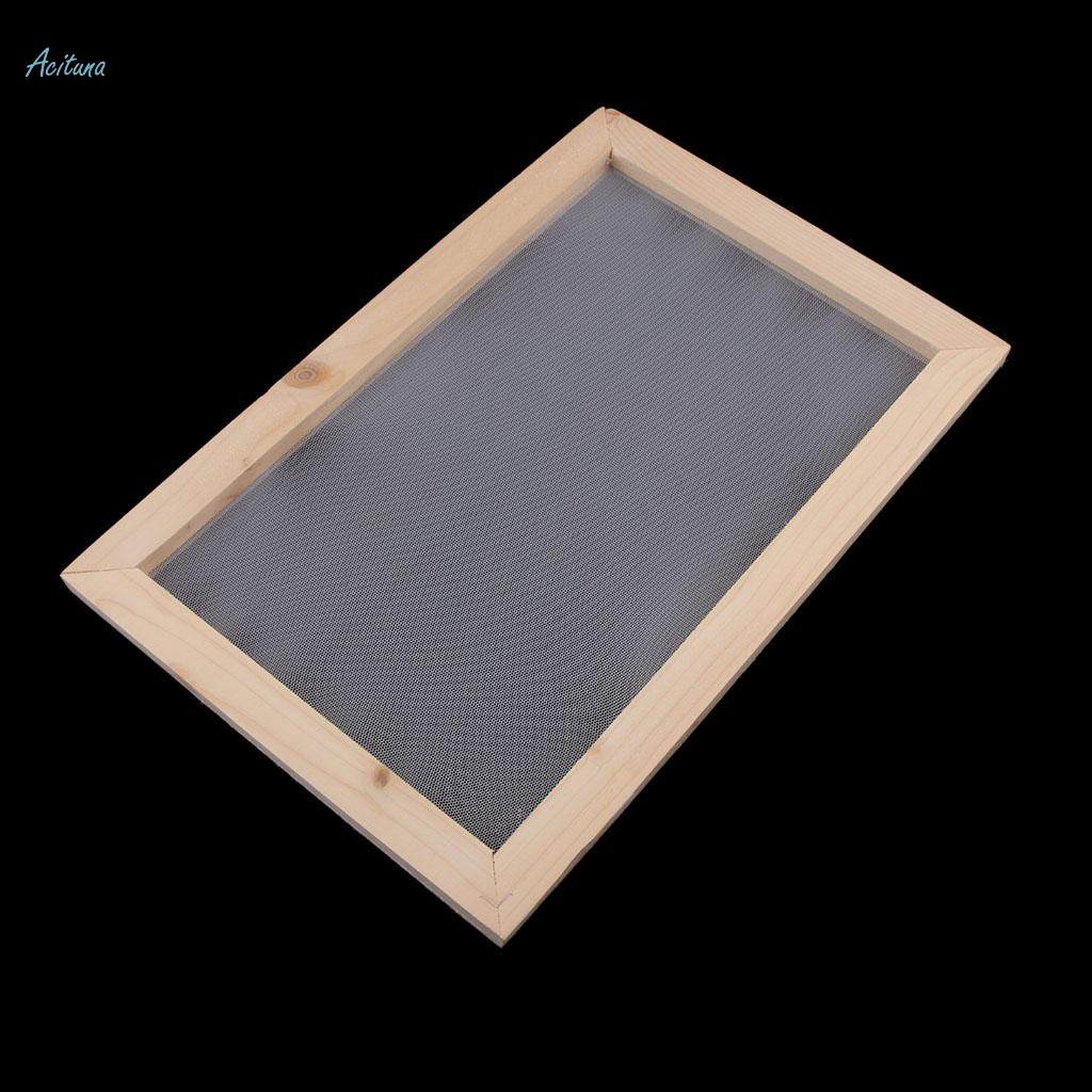 4X A4 Paper Making Mould Kit Making Handcraft Art Paper Making Supplies 20x30cm