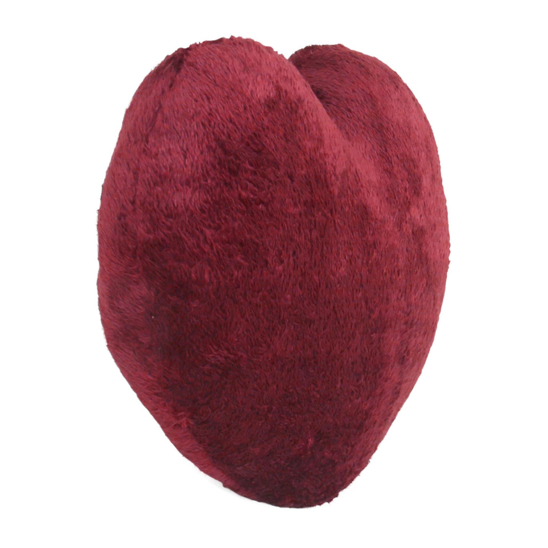 SLEEP TIME Heart Shape Valentine Pillow 16"x15". 
