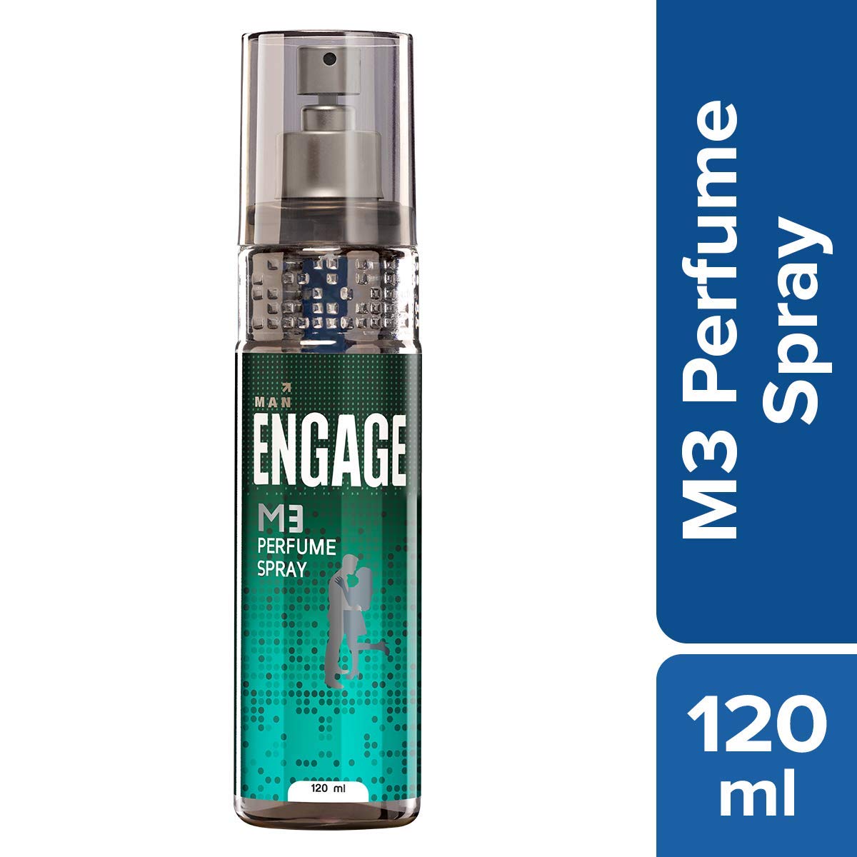 Engage M3 Perfume Spray For Men, Fresh and Minty, Skin Friendly, 120ml