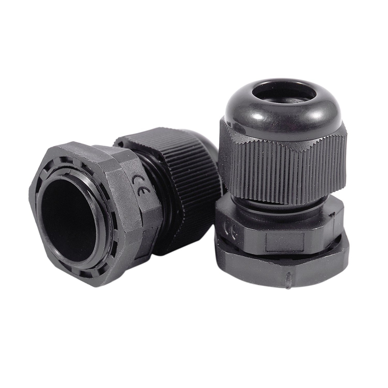 150 x Black Plastic Waterproof Connector PG11 5-10mm Diameter Cable Gland