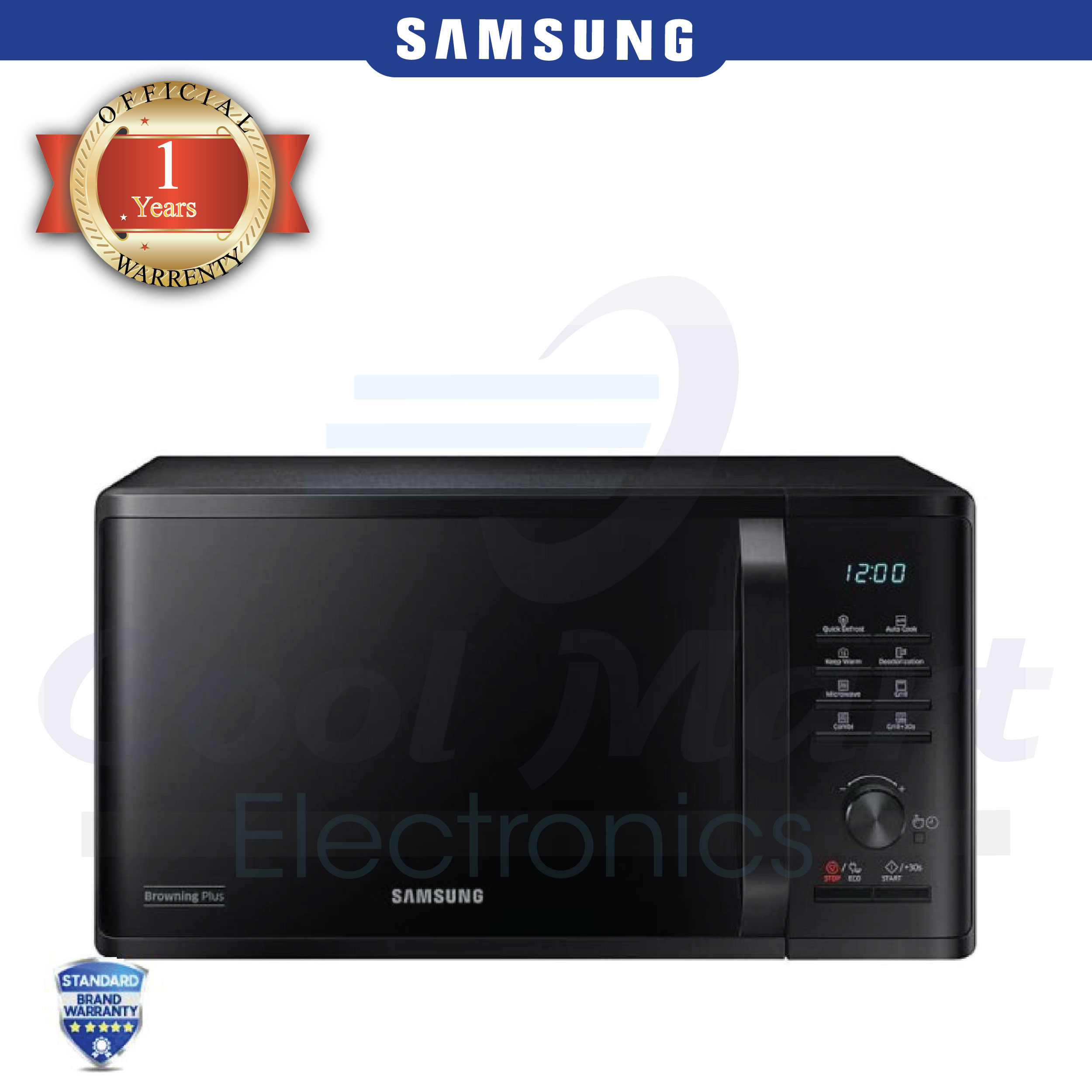 Samsung Grill MWO with Quick Defrost, 23 L | MG23K3515AK: Buy Online at  Best Prices in Bangladesh | Daraz.com.bd