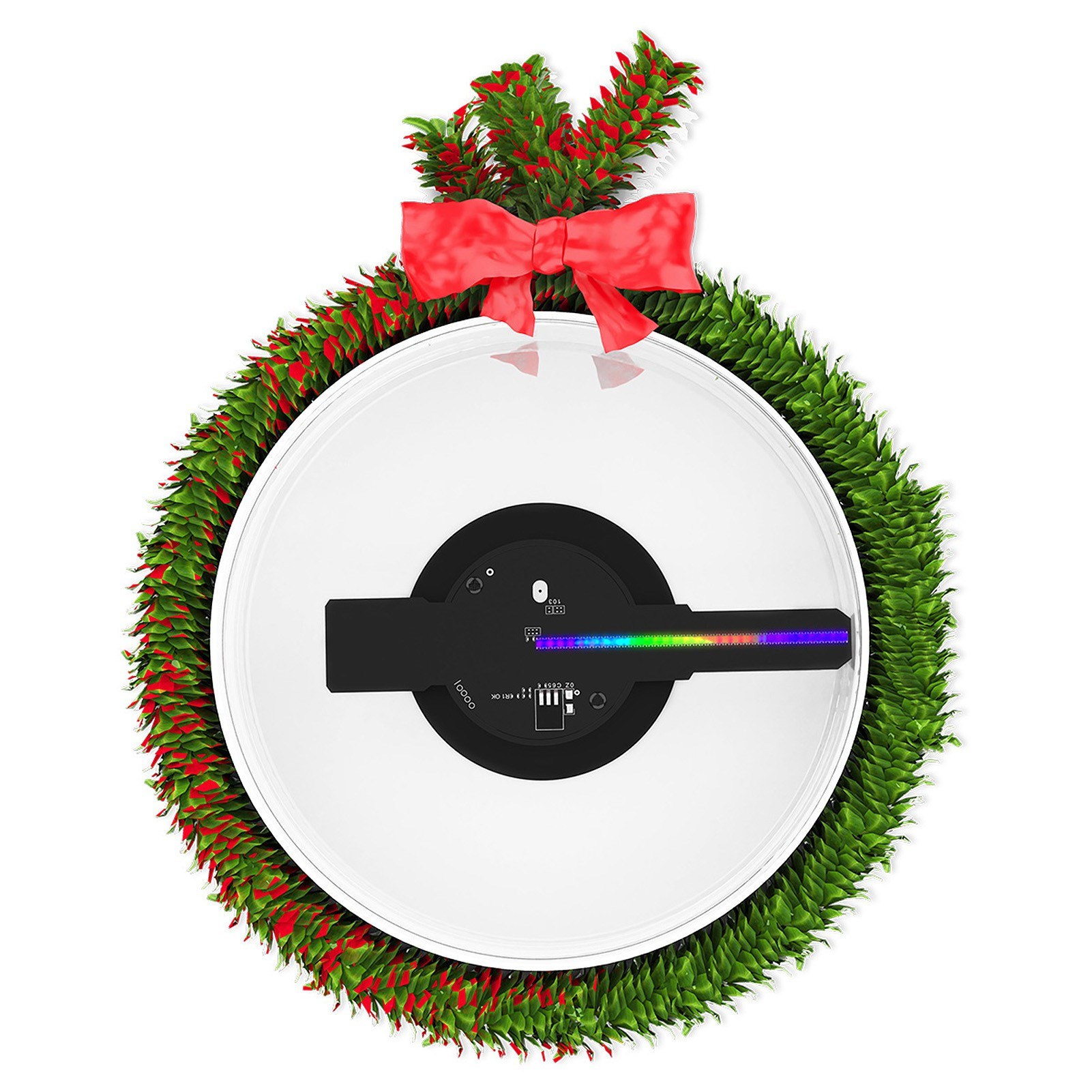 3D Naked Eye 3D Hologram Projector Advertising Display Fan Advertisment Video Player 16GB Memory Card. 