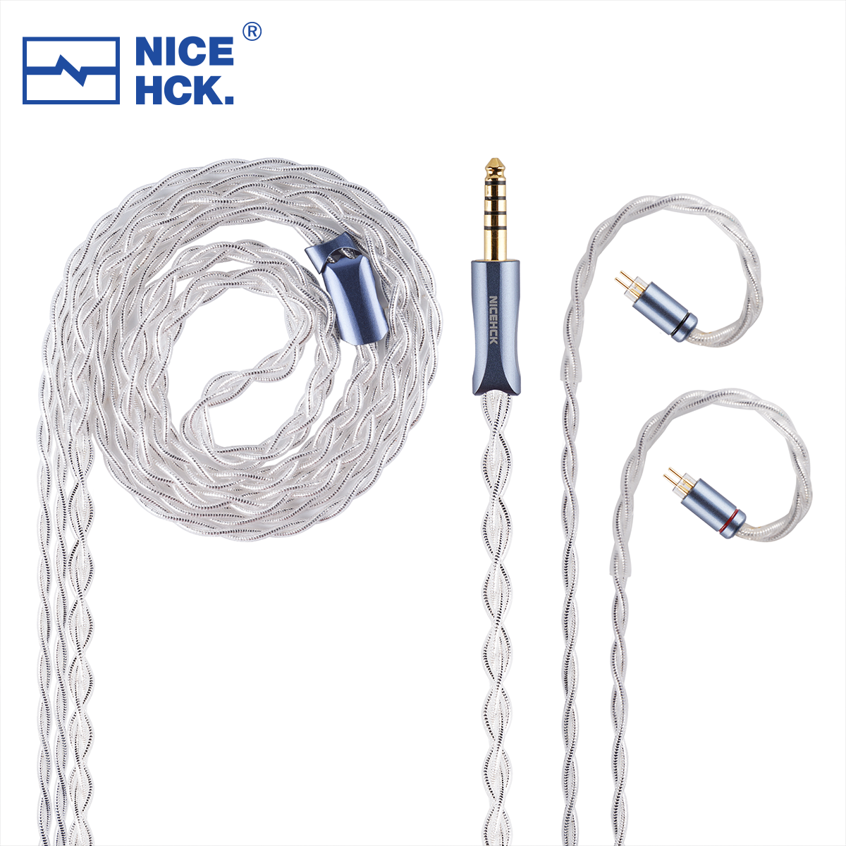 NiceHCK GalaxyLab HiFi Audio IEM Cable 7N High Purity Mixed Material Wire MMCX/0.78 for F1Pro Nova SA6 Performer8 MagicOne Hype2. 