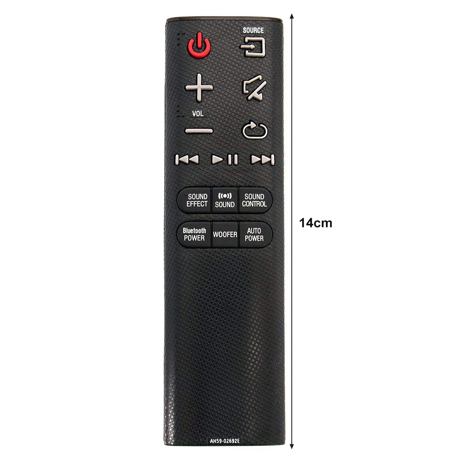 Long Distance Remote Control Samsung Soundbar Ps-wj6000 Hw-j355 Hw-j450 Remote Control Replacement Fast Response Infrared Controller for Soundbar Remote Control. 